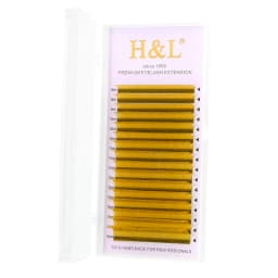 H&L New C/D/CC Curl 0.07 mm Mix Length False Lashes Eyelash Individual Colored Lashes Faux Eyelash Extensions