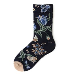 Qisin 1Pairs Women Sock Cartoon Print Creative Fashion Personalized Novelty Men Women Socks Winter Warm Comfortable Cotton Socks