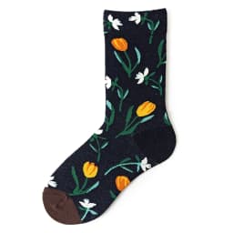 Qisin 1Pairs Women Sock Cartoon Print Creative Fashion Personalized Novelty Men Women Socks Winter Warm Comfortable Cotton Socks
