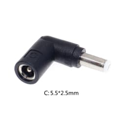 DC Power plug connector 5.5x2.5 7.9x0.5 7.4x5.0 4.5x3.0 4.0x1.7 mm DC female Adapter Connector to 5.5*2.1mm male