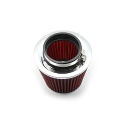 Car High Flow Air Filter Cold Air Intake Universal Filters 2.5 3" 3.5inch for Sport Racing Car Engine Air Inlet 90 80 76 70 63MM