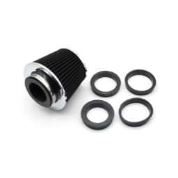 Car High Flow Air Filter Cold Air Intake Universal Filters 2.5 3" 3.5inch for Sport Racing Car Engine Air Inlet 90 80 76 70 63MM