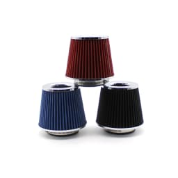Car High Flow Air Filter Cold Air Intake Universal Filters 2.5 3" 3.5inch for Sport Racing Car Engine Air Inlet 90 80 76 70 63MM