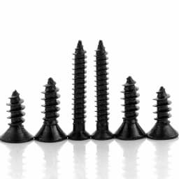 100pcs/lot M1.2 M 1.3 M1.4 M1.5 M1.6 M1.7 1.8 M2.2 2.5 2.6 Black Carbon Steel Phillips Flat Countersunk Mini Self-tapping Screw