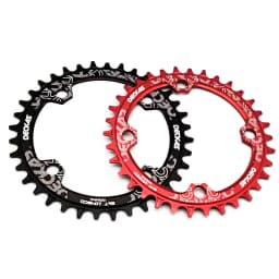 Deckas 104BCD Oval Round Narrow Wide Chainring MTB Mountain Bicycle 32T 34T 36T 38T Crown Crankset Single Tooth Plate Parts
