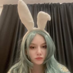Cute Fluffy Rabbit Ears Hairbands for Women Halloween Easter Anime Cosplay Hair Hoop Headwear Headband Hair Accessories 2021