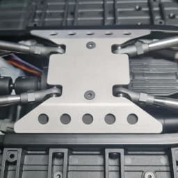 Metal Portal Axle Protector Skid Plate Chassis Armor Set for 1/10 RC Crawler Axial SCX10 III Gladiator JLU Wrangler Upgrade Part