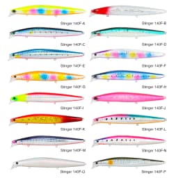 TSURINOYA 140F Ultra-long Casting Floating Minnow STINGER 140mm 24g Artificial Large Hard Bait Weight Sea Fishing Lure