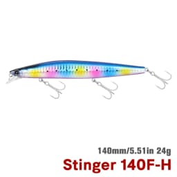 TSURINOYA 140F Ultra-long Casting Floating Minnow STINGER 140mm 24g Artificial Large Hard Bait Weight Sea Fishing Lure