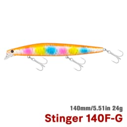 TSURINOYA 140F Ultra-long Casting Floating Minnow STINGER 140mm 24g Artificial Large Hard Bait Weight Sea Fishing Lure