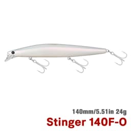 TSURINOYA 140F Ultra-long Casting Floating Minnow STINGER 140mm 24g Artificial Large Hard Bait Weight Sea Fishing Lure