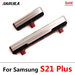 New Side Volume Button + Power ON / OFF Button Key Set Replacement Parts For Samsung S21 Plus / S20 Fe / S20 Ultra / S21 Fe