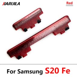 New Side Volume Button + Power ON / OFF Button Key Set Replacement Parts For Samsung S21 Plus / S20 Fe / S20 Ultra / S21 Fe
