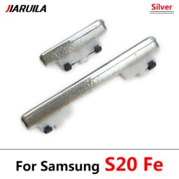 New Side Volume Button + Power ON / OFF Button Key Set Replacement Parts For Samsung S21 Plus / S20 Fe / S20 Ultra / S21 Fe