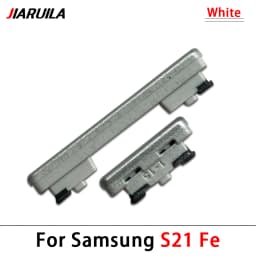 New Side Volume Button + Power ON / OFF Button Key Set Replacement Parts For Samsung S21 Plus / S20 Fe / S20 Ultra / S21 Fe
