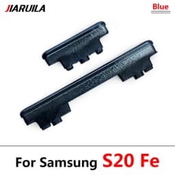 New Side Volume Button + Power ON / OFF Button Key Set Replacement Parts For Samsung S21 Plus / S20 Fe / S20 Ultra / S21 Fe
