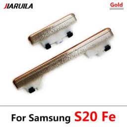 New Side Volume Button + Power ON / OFF Button Key Set Replacement Parts For Samsung S21 Plus / S20 Fe / S20 Ultra / S21 Fe