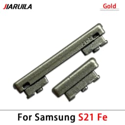New Side Volume Button + Power ON / OFF Button Key Set Replacement Parts For Samsung S21 Plus / S20 Fe / S20 Ultra / S21 Fe