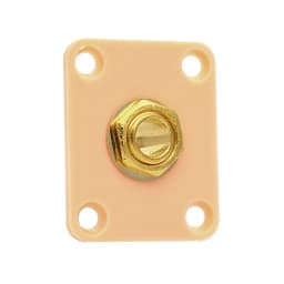 hot sell Square Electric Guitar Output Jack Socket Plate for Les Paul Replacement 3 Colors