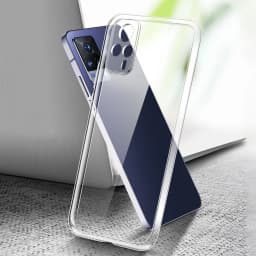 Transparent Ultrathin Phone Case for VIVO V21 E V21E 4G 5G Original Soft Clear High Qualtiy TPU Protect Back Cover VIVOV21 Funda