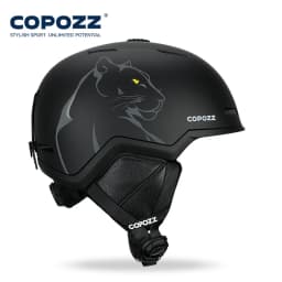 COPOZZ Winter Ski Snowboard Helmet Half-covered Anti-impact Safety Helmet Cycling Snowmobile Skiing Protective For Adult And Kid