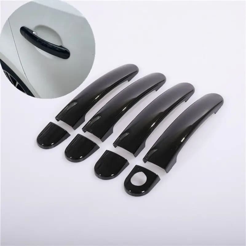 For VW Golf 4 MK4 Volkswagen Rabbit A4 1J 1997-2006 Gloss Black Chrome Car Door Handle Covers Car Accessories Styling Stickers