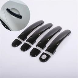 For VW Golf 4 MK4 Volkswagen Rabbit A4 1J 1997-2006 Gloss Black Chrome Car Door Handle Covers Car Accessories Styling Stickers