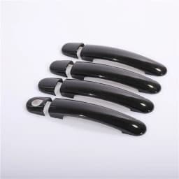 For VW Golf 4 MK4 Volkswagen Rabbit A4 1J 1997-2006 Gloss Black Chrome Car Door Handle Covers Car Accessories Styling Stickers