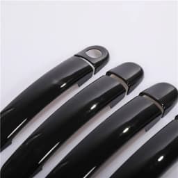 For VW Golf 4 MK4 Volkswagen Rabbit A4 1J 1997-2006 Gloss Black Chrome Car Door Handle Covers Car Accessories Styling Stickers