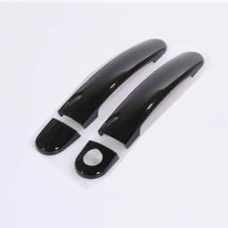 For VW Golf 4 MK4 Volkswagen Rabbit A4 1J 1997-2006 Gloss Black Chrome Car Door Handle Covers Car Accessories Styling Stickers
