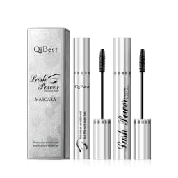 2pcs/set 4D Mascara Beauty Makeup Curling Black Lash Eyelash Extension Waterproof Liquid Volume Mascara Long-wearing Cosmetic