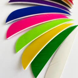 100Pcs 3 Inch Archery Feathers Fletching Right/Left Wings Natural Turkey Vanes Arrow Fletches Feather DIY Hunting Accessories