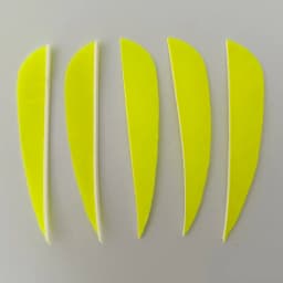 100Pcs 3 Inch Archery Feathers Fletching Right/Left Wings Natural Turkey Vanes Arrow Fletches Feather DIY Hunting Accessories