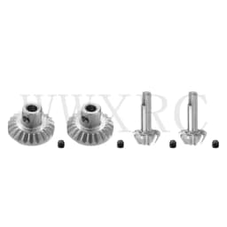 1/2/4 Pairs Metal Rear Axle Gear Drive Shaft Gear Set Upgrade Accessories for WPL D12 B24 B36 C14 C24 MN D90 D98 D99 MN99S Parts
