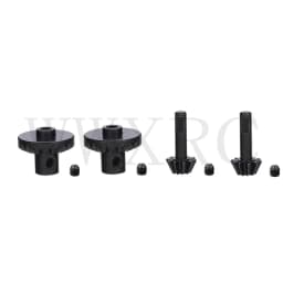 1/2/4 Pairs Metal Rear Axle Gear Drive Shaft Gear Set Upgrade Accessories for WPL D12 B24 B36 C14 C24 MN D90 D98 D99 MN99S Parts