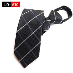 Ties For Men Black Tie Zipper Pre-tied Bow Tie Women's Green Navy Blue Red Neckties Classic 8cm Neck For Men Shirt Cravat Zipper