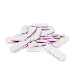50/100/200 Pcs Strong Sandpaper Mini Professional Nail Files UV Gel Polish Remover Manicure Files Grey Sanding 100/180 DIY Tools