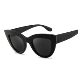Vintage Cat Eye Sunglasses Woman Retro Brand Cateye Shades Sun Glasses Gradient Mirror Plastic Frame Designer Oculos De Sol