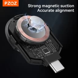 PZOZ Portable Wireless Charger For Apple Watch Series 11 10 9 8 7 6 5 SE Ultra 2 3 iWatch USB Type C Charger Magnetic Charging