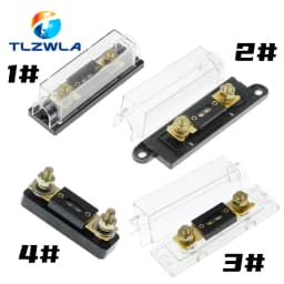 2PCS ANL Fuse 60 80 100 120 275 300 400 450A 500 AMP ANS Fuse Holder Bolt-on Fuse Automotive Fuse Holders Fusible Link With Fuse