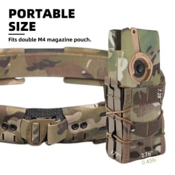 SuprLoad 1000 Capacity Airsoft Speed Loader with Sound Dampening Pad for 6mm BBs, M4 Hand Crank Magazines Airsoft Gear
