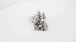 M4 M5 M6 M8 M10 M12 304 Stainless Steel Hexagon Bolt Screw And Nut Set Large Full Extension Screw