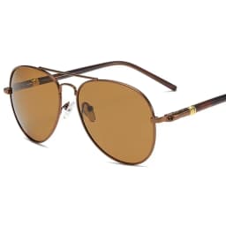 Luxury Men's Polarized Sunglasses Driving Sun Glasses For Men Women Brand Designer Male Vintage Black Pilot Sunglasses UV400