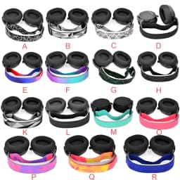 For Steelseries Arctis 7 9 9X PRO Frost Blue Suspension Headband Elastic Band HOOk and LOOP Head Beam Mesh Sponge Cover Earmuff