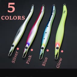 JIGGING PRO G2 Deep Sea Bait Fish Lures Speed Jig Metal Jigs Artificial Baits Jigging Lure 60g 80g 100g 150g Slow Fishing Jigs