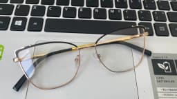 CEOFY Cat Eye Metal Retro Polarized Sunglasses Women Fashion Optical Myopia Eyeglasses Frames Prescription Frame with Clip