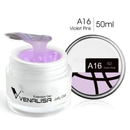 50ml Venalisa TPO FREE Soak off Thick Jelly Gel UV Construction Gel Builder Extend 24 Color Camouflage Milky White Hard Nail Gel