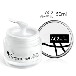 50ml Venalisa TPO FREE Soak off Thick Jelly Gel UV Construction Gel Builder Extend 24 Color Camouflage Milky White Hard Nail Gel
