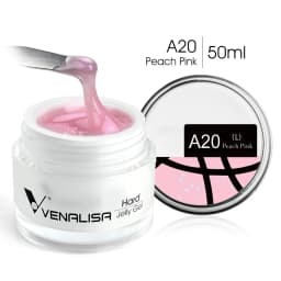 50ml Venalisa TPO FREE Soak off Thick Jelly Gel UV Construction Gel Builder Extend 24 Color Camouflage Milky White Hard Nail Gel