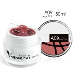 50ml Venalisa TPO FREE Soak off Thick Jelly Gel UV Construction Gel Builder Extend 24 Color Camouflage Milky White Hard Nail Gel
